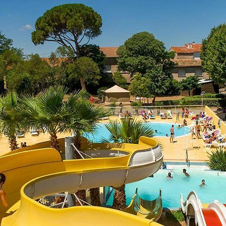 Mobilhome Climatise 3Ch 6P Dans Parc Des 7 Fonts Agde Luaran gambar