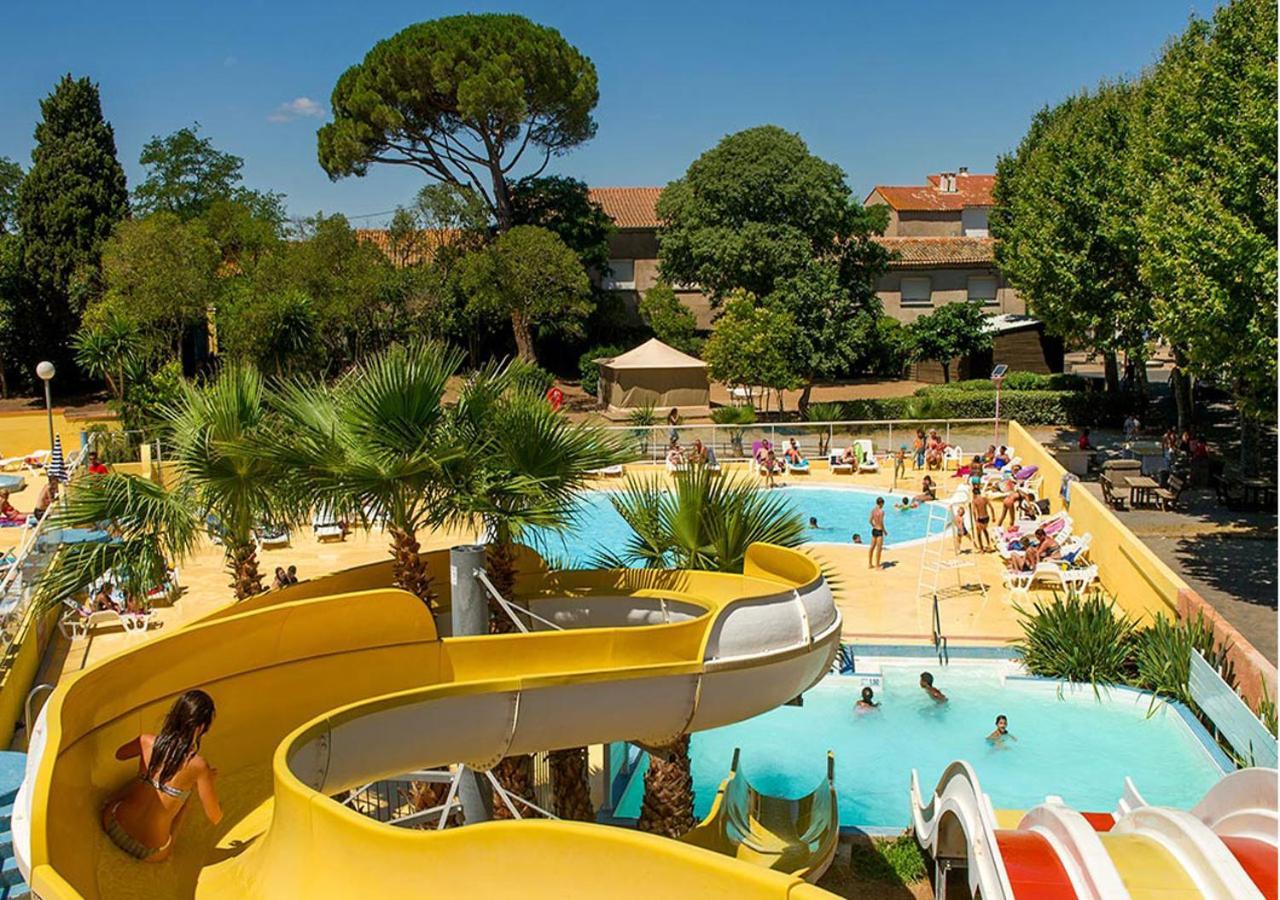 Mobilhome Climatise 3Ch 6P Dans Parc Des 7 Fonts Agde Luaran gambar
